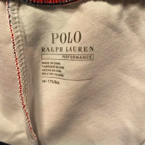 Brand NWT Men’s Polo by Ralph Lauren Red White & Blue Cano Joggers - Picture 4 of 5